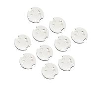Cache Prise Électrique ABS Blanc 10 Pièces pour Sécurité Garçon et Filles | Prises Françaises et Murs, Cache Discret, sans Outil, Protège Câbles et Garde un Aspect Net