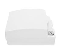 Cache-prise Étanche 86 Type Joint Résistant à Vapeur Blanc Plastique | Protection Éclaboussures Près des Éviers, Sécurité Garçon Fille, Compatible Prises Gfci Standard