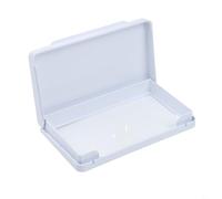 Cache-prise étanche à 3 interrupteurs de type 86, protection murale en ABS pour salle de bain, balcon, terrasse, facile à installer, blanc (blanc)