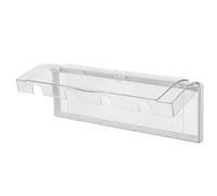 Cache Prise Étanche Adhésif 4 Postes Type 86 pour Prises et Interrupteurs | Plastique Transparent, Montage sans Perçage, Profil Fin et Finition Nette, Usage Salon Atelier, Look Propre