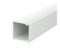 Cache-prise mural-plafond OBO Bettermann avec couvercle, 40x40x2000, 6027016 WDK40040LGR, gris clair RAL 7035