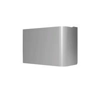 Cache-raccords pour chauffe-eau électrique plat - gris aluminium