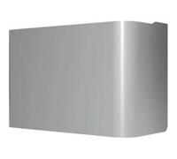 Cache-raccords SAUTER pour chauffe-eau électrique plat - gris aluminium