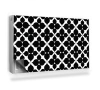 Cache Radiateur 100x60 cm pour Salon et Cuisine Couverture Magnétique Tapis Design pour Radiateurs Facile à Installer Protège et Décore - Motif géométrique, Arabesque, Fleurs