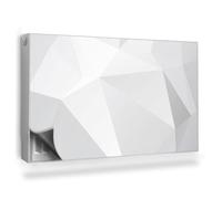 Cache Radiateur 100x60 cm Protège et Décore pour Salon et Cuisine Couverture Magnétique Facile à Installer Tapis Design pour Radiateurs - Origami Abstrait, Composition géométrique