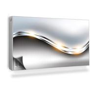 Cache Radiateur 110x60 cm pour Salon et Cuisine Couverture Magnétique Tapis Design pour Radiateurs Protège et Décore Facile à Installer - Composition géométrique Abstraite Brillante