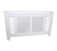Cache Radiateur Ajustable & Extensible MDF Blanc 140 à 192cm Blanc