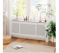 Cache-radiateur - AKOZON - 10407 - Réglable extensible 136-200 cm - Hauteur 91,7 cm - Blanc