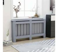 Cache-radiateur Anthracite - VidaXL - 152x19x81 cm - MDF - Espace de rangement pour livres et ornements Gris G