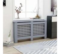 vidaXL Cache-radiateur anthracite 152x19x81,5 cm MDF