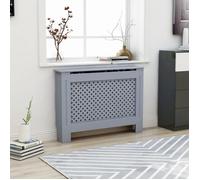 Cache-radiateur Anthracite - VIDAXL - MDF - Espace de rangement pour livres et ornements