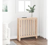 vidaXL Cache-radiateur 210x21x85 cm en bois massif de pin