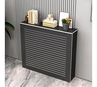 Cache-radiateur avec grille à persiennes - Stockage de blindage solide pour chauffage domestique