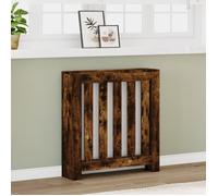 vidaXL Cache-radiateur Chêne fumé 78x20x82 cm – Bois d'ingénierie