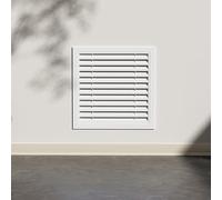 Cache-radiateur décoratif avec vapeur de sécurité ventilée, armoire chauffante à persiennes, en alliage d'aluminium pour améliorer l'esthétique de la maison dans le salon, la chambre à coucher