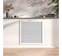 Cache-radiateur décoratif avec vapeur de sécurité ventilée, armoire chauffante à persiennes, en alliage d'aluminium pour améliorer l'esthétique de la maison dans le salon, la chambre à coucher