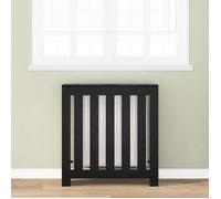 Cache-radiateur en bois Vidaxl chêne noir 78 x 20 x 82 cm - design contemporain