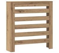 Cache-radiateur en chêne artisanal, 78 x 20 x 82 cm, en matériau dérivé du bois, élégant cache-radiateur pour salon et chambre à coucher, durable et facile d'entretien