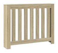 Cache-radiateur en chêne Sonoma 104 x 20 x 82 cm en matériau à base de bois - Élégant cache-radiateur pour salon et couloir - Durable et facile à nettoyer