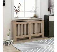 vidaXL Cache-radiateur 152x19x81,5 cm MDF