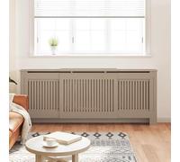 Cache-radiateur en MDF de 205 cm - Couvercle de radiateur de qualité supérieure en MDF pour salon et couloir - Durable et élégant - Protection thermique & design en un seul