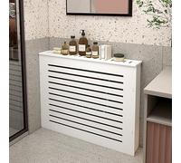 Cache-radiateur en PVC imperméable pour protéger les radiateurs et les tuyaux, couverture décorative pour le salon, montage facile, 60 x 80 x 15 cm