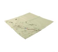 Cache-radiateur en velours avec motif chinois contemporain pour la poussière pour la maison (40 cm)