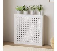 Cache-radiateur Étagère Moderne Décoration Simple pour Maison, Salon, Salle de Bain, Chambre ou Bureau Facile a Nettoyer et Monter(80x20x80cm)