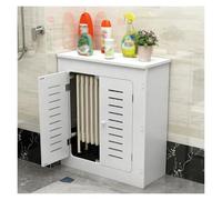 Cache Radiateur Étagère Résistant à la Déformation Armoire Chauffante Housse de Protection pour Radiateurs Cuisines, Salles de Bains(70x70x15cm/27.56x27.56x5.91in)