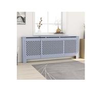 Cache-radiateur MDF Gris 205 cm 325557