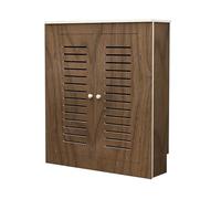 Cache-radiateur moderne à 2 portes - Élégant meuble de chauffage pour la décoration intérieure, facile à nettoyer, idéal pour le salon et la chambre, 60 x 70 x 20 cm (23,6 x 27,5 x 7,8 pouce