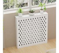 Cache-radiateur moderne avec étagère, armoire chauffante élégante pour la maison et le bureau, design élégant, solution d'économie d'espace, parfaite pour n'importe quelle décoration de pièce