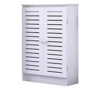 Cache-radiateur moderne avec portes, armoire chauffante creuse et respirante pour maison, salon, chambre à coucher et couloir (55,9 x 63 x 19,8 cm) - Protection élégante et mobilier décoratif