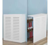 Cache-radiateur moderne en bois, étagère décorative pour chambre à coucher, salle de bain, salon, améliore l'esthétique de la maison tout en cachant les vieux radiateurs