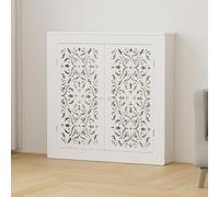 Cache-radiateur moderne pour la maison, panneau d'accès pour système de chauffage, design Ele Creux, convient aux tailles ndard (70 x 80 x 15 cm / 28x31x6in) et Slish Protect