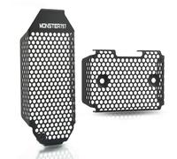 Cache-radiateur moto Pour Monster 797 Plus 2017 2018 2019 2020 Accessoires moto Ensemble de protection et redresseur refroidisseur d'huile