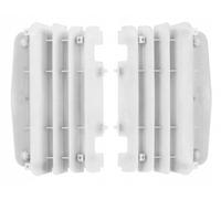 Cache Radiateur Polisport Blanc adaptable Yamaha YZ450F 2010-2013
