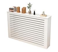 Cache-radiateur pour la Maison, Tablette de Radiateur, Résistant a L'eau | Matériau en PVC, Conception Ajourée, Convient pour L'entrée, le Salon et la Salle de Bain(90x100x20cm/35x39x8in)