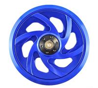 Cache-Radiateur pour moto pour aluminium Rotatif Cache-Radiateur(blue) | Design rotatif unique, améliore le flux d'air, refroidissement moteur optimal, fini mat, style moderne
