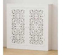 Cache-radiateur pour vieux radiateurs, housse de chauffage en bois moderne pour la maison, idéal pour le salon, la chambre à coucher, la salle de bain, 50 x 70 x 15 cm