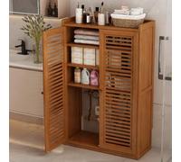 Cache Radiateur, Rack Rangement à Plusieurs Niveaux Ajustable, Ventilation, Dissimulation des Tuyaux, Etagere Radiateur pour la Maison et le Bureau(Brown,59x67x25cm/23x26x10in)