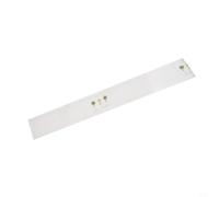 Cache-radiateur respirant en coton et lin pour protection contre la poussière et l'appareil de chauffage, convient aux radiateurs de 40 à 220 cm de long, blanc, bouclier décoratif d'intérieur (160 x