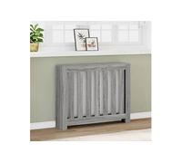 Cache-radiateur sonoma gris 104x20x82 cm bois d'ingénierie, bouchon de radiateur, cache-radiateur haut, radiateur à 852740