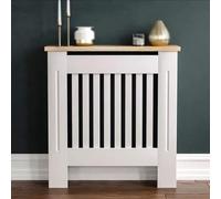 Cache-radiateur Style Moderne, Cache-radiateur à Lattes, Meuble de Rangement avec Grille, pour la Maison, le Salon, la Chambre, le Couloir, L'entrée, la Cuisine