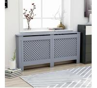 vidaXL Cache-radiateur anthracite 172x19x81,5 cm MDF