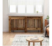 Cache-radiateur - vidaXL - Bois Ancien - Design Moderne - Protection Enfants