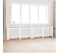 Cache-radiateurs Blanc VIDAXL - 172x19x81,5 cm MDF - 2 pcs Blanc G