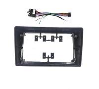 Cache Radio Adaptateur De Façade D'autoradio 9 Pouces pour Kia pour Ceed 2006 2007 2008 2009 2010 2011 2012 WEFOLCC(Frame Cable b)