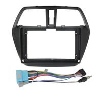 Cache-Radio Adaptateur Radio Cadre Fascia D'autoradio 9 Pouces pour Suzuki pour S-Cross SX4 2014-2017, Installation Audio, Kit De Montage Tableau Bord, Câble Panneau