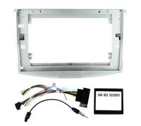 Cache-Radio Cadre D'autoradio 10Pouces pour VW pour Passat B6 B7 CC 2010-2018, Kit Montage sur Tableau Bord, Couvercle Panneau, Câble Fascia Canbus